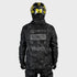 Ride Rich Concord Armoured GP Anorak Motorcycle Jacket - Black / Camo